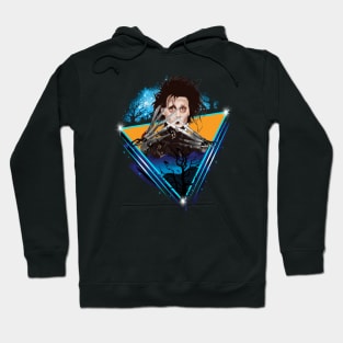 Graphic Scissorhands Retro Hoodie